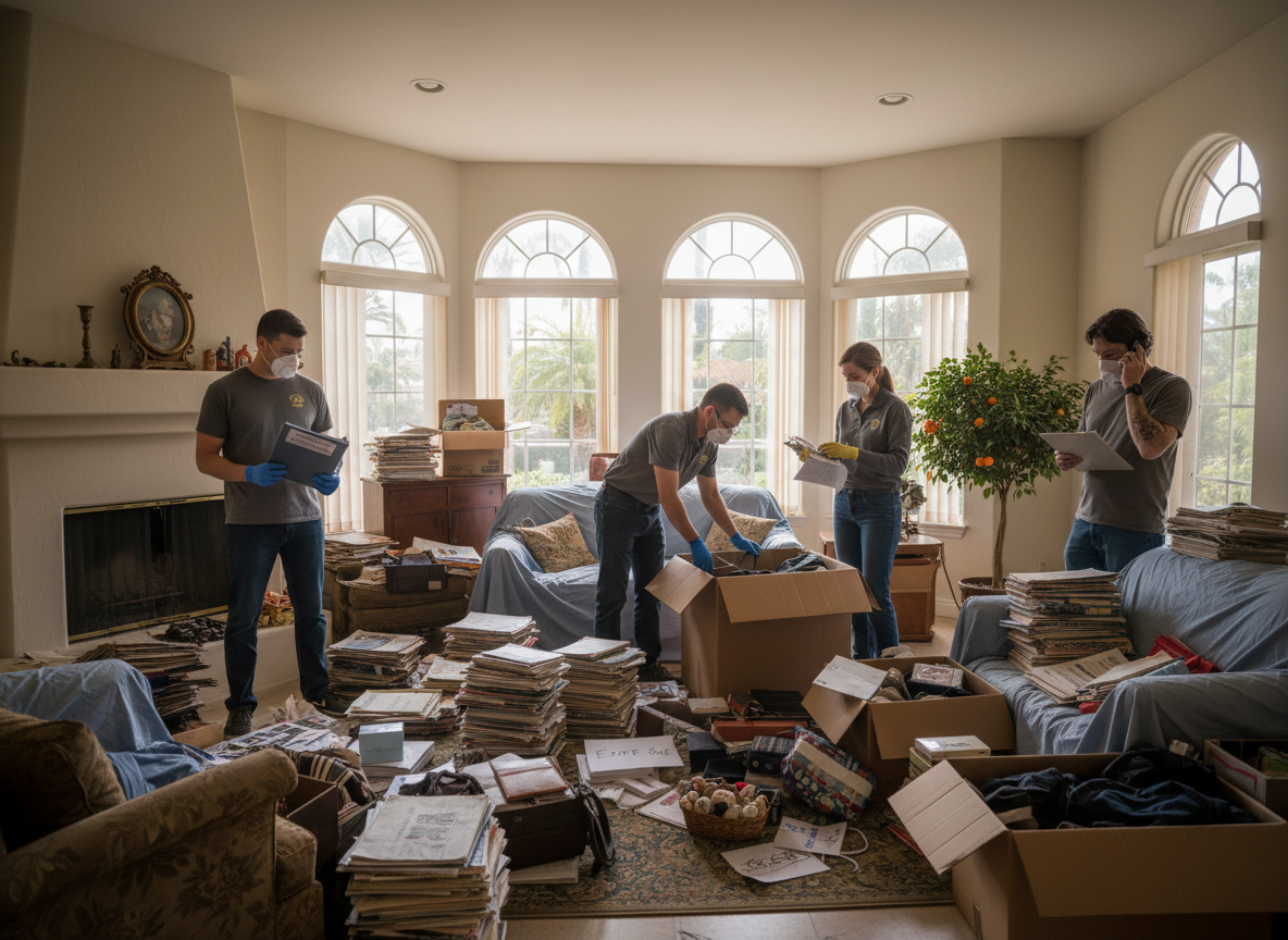 Managing Estate Cleanouts After Probate in Orange County