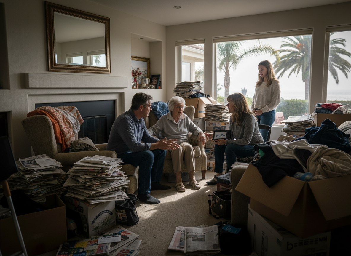Hoarding cleanup/estate sales clean out in Fullerton