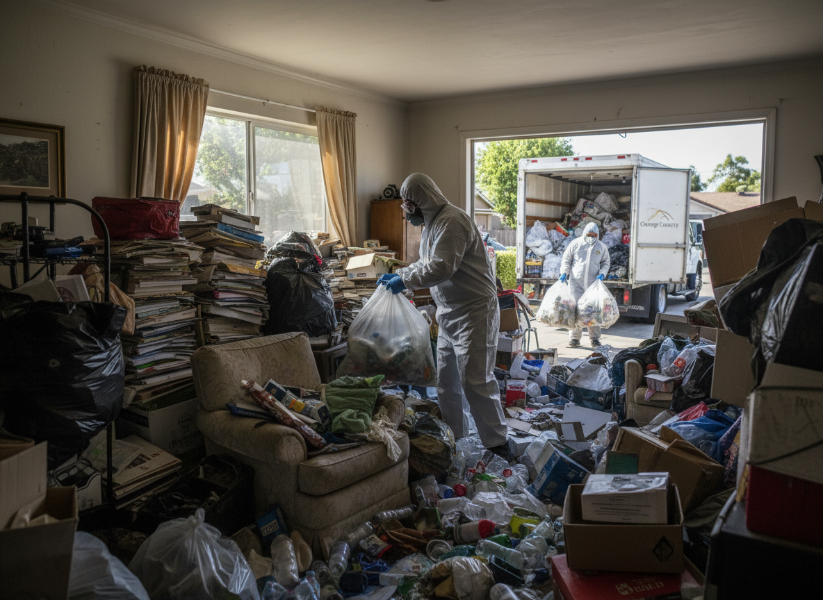Hoarding cleanup/estate sales clean out in Huntington Beach